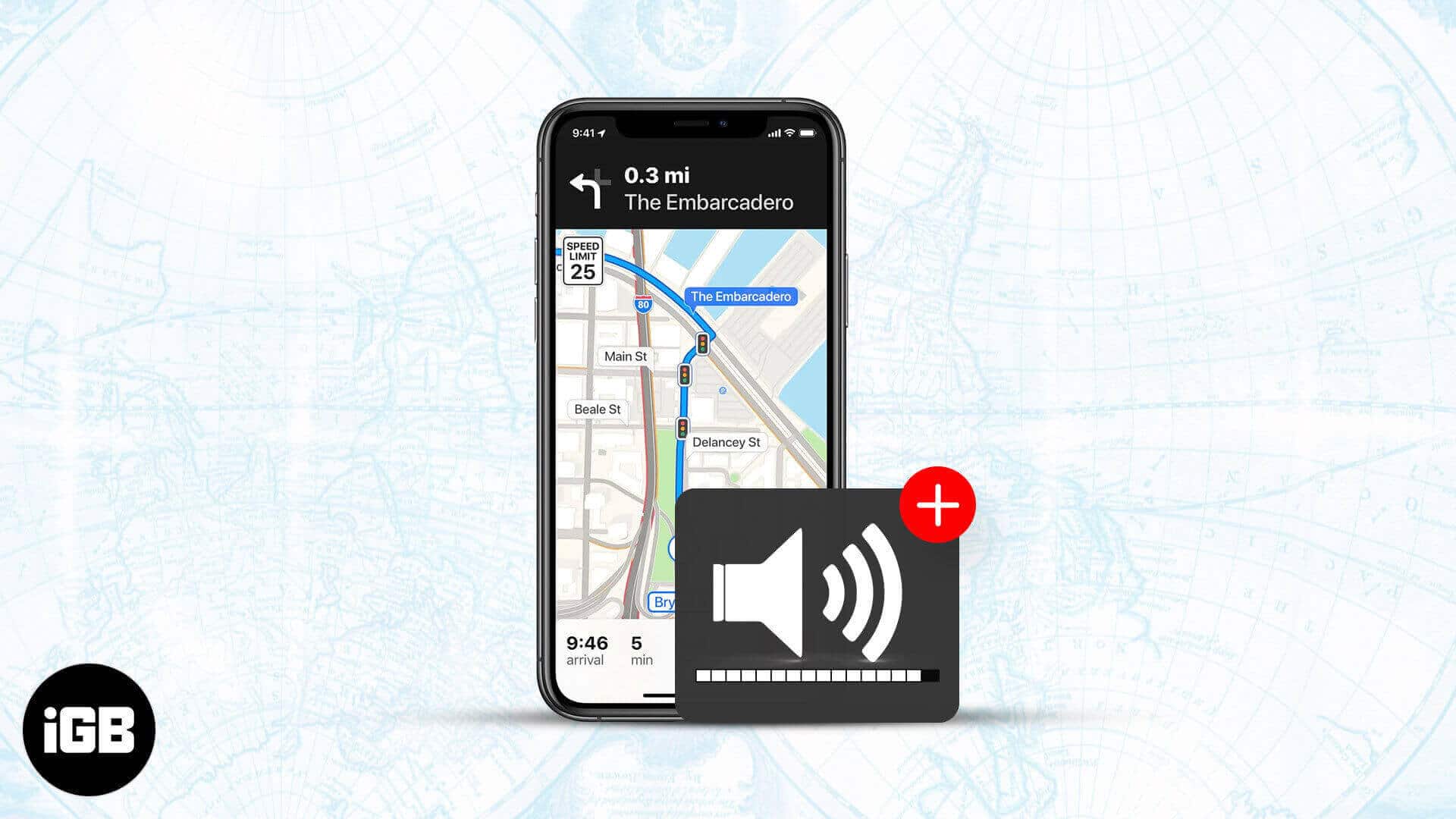 how to change voice on apple maps ios 16