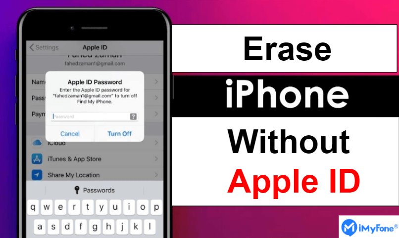 how to erase iphone without apple id password - imyfone fixppo