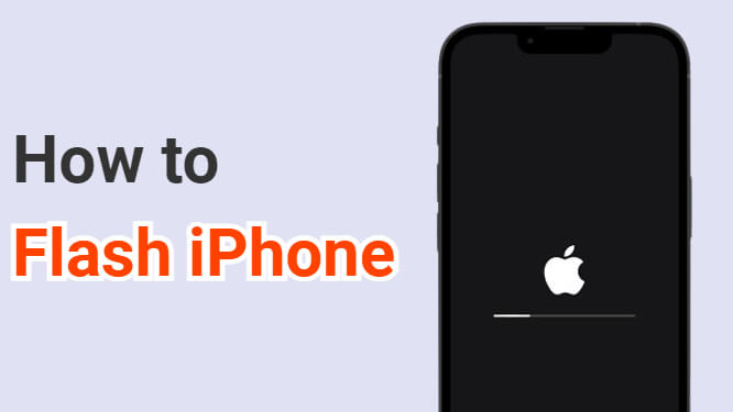 how to flash iPhone