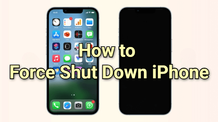 how to force shut down iphone