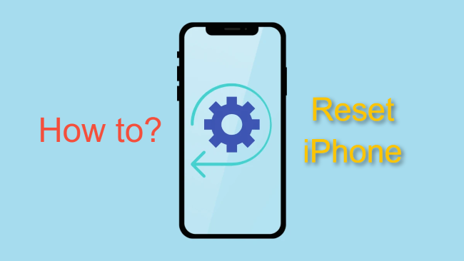 how to reset iPhone fixppo