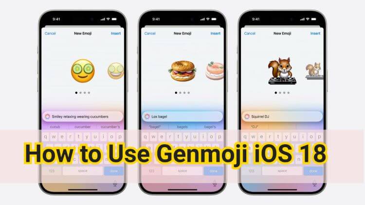 how to use genmoji ios 18