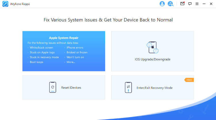 imyfone fixppo apple system repair