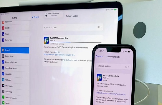 install ios 16 beta on macbook