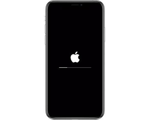 black screen ios