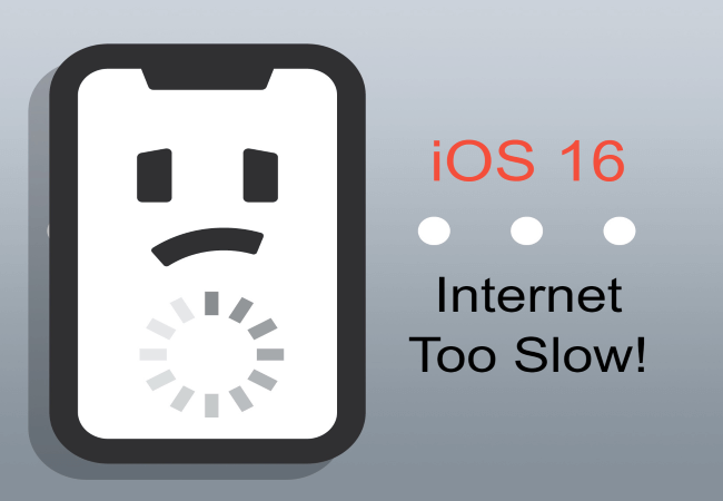 ios 17 Internet too slow