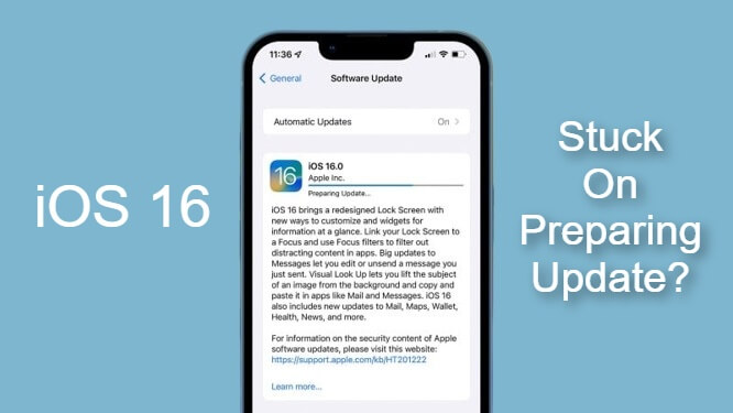 8 Easy Ways to Fix iOS 17 Stuck on Preparing Update