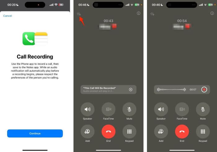 ios 18 call recording