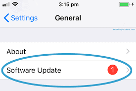 ios update unavailable share location