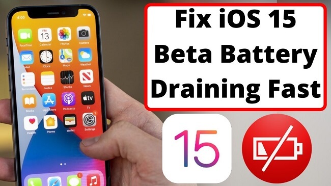 ios15 battery draning fast