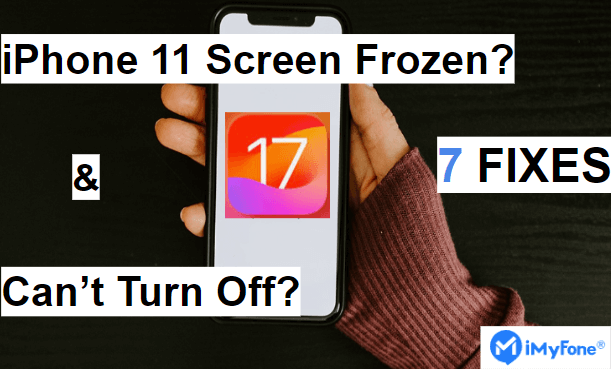 iphone 11 screen frozen cant turn off - imyfone fixppo