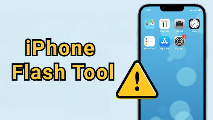 iPhone flash tool