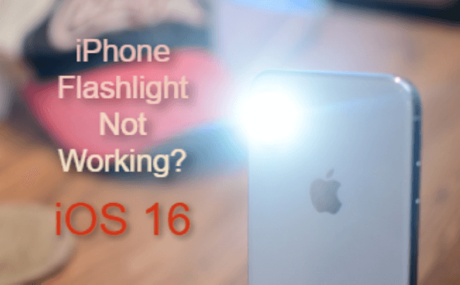 15 Ways to Fix iPhone Flashlight Not Working in iOS 17