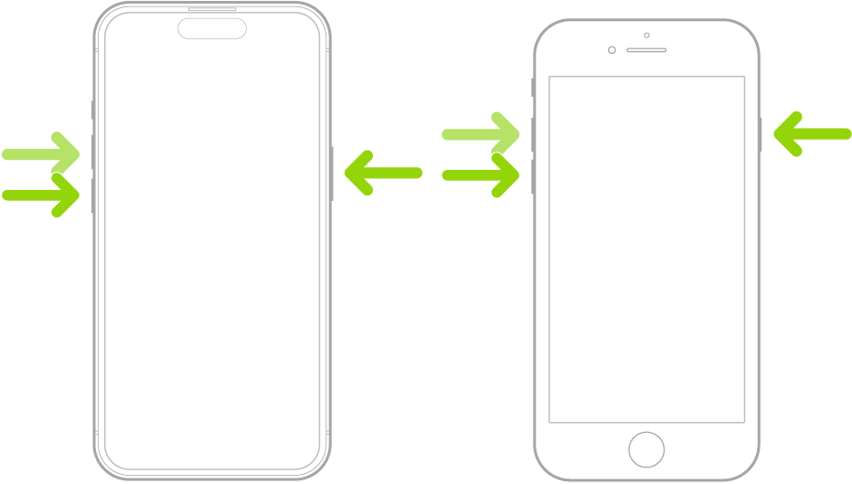iphone force restart buttons