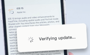 iPhone Stuck on Verifying Update