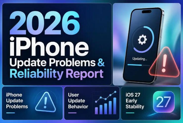iphone update problems report
