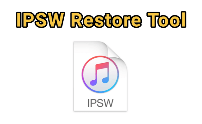ipsw restore tool