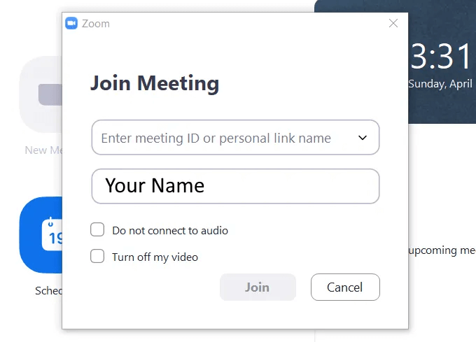 join meeting on zoom