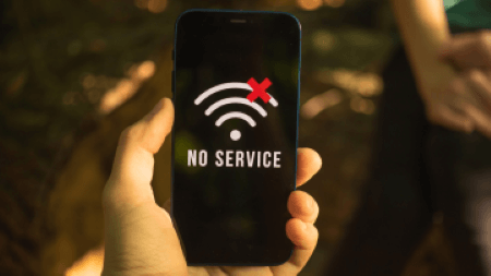 no service