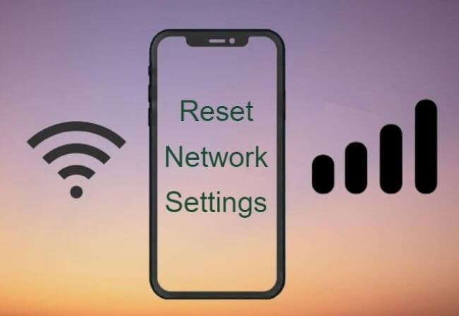 how to reset network settings