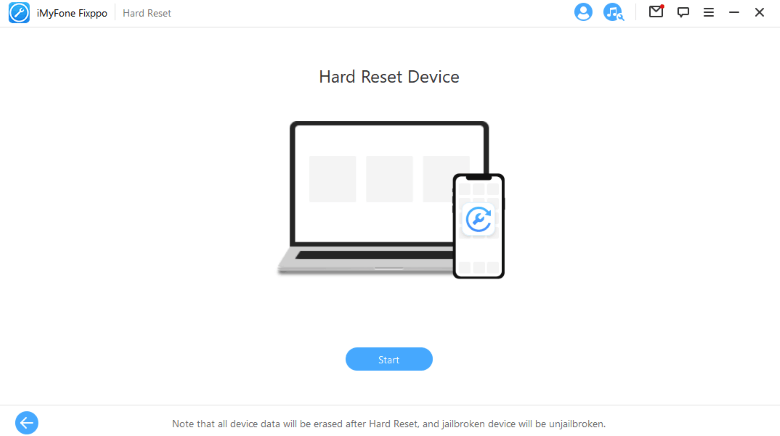 hard reset device
