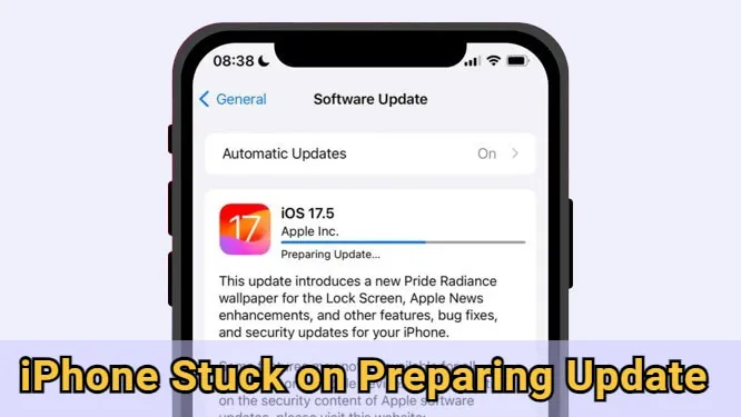 [New Guide] Fix IPhone Stuck On Preparing Update IOS 18