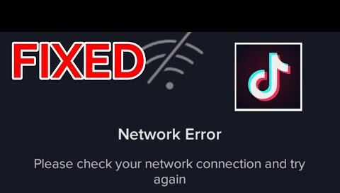 tiktok network connection