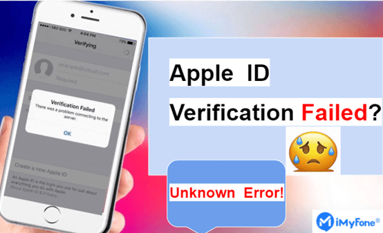 top 8 ways to fix apple id verification failed unknown error - imyfone fixppo