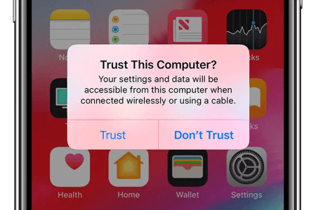 trust this computer on iphone