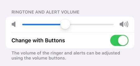 turn on change with buttons