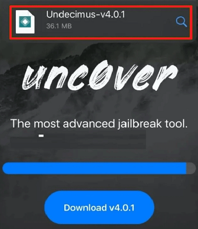 unc0ver downgrade ios tool