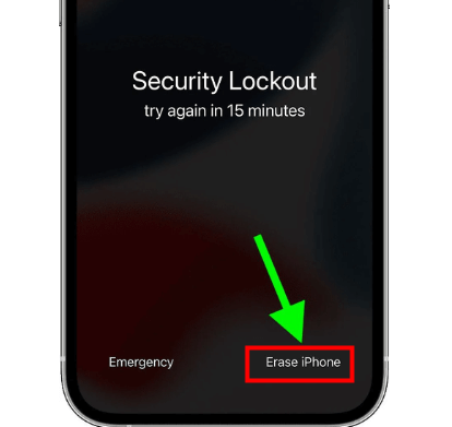 unlock iphone passcode without computer via erase iphone - imyfone fixppo