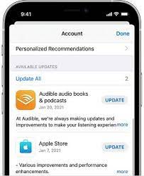 update audible app