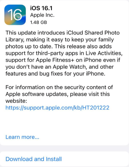 make software update to ios 18