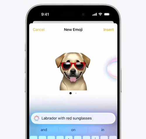 use genmoji on iphone