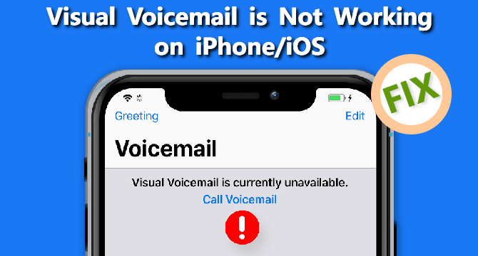 Fixed | Visual Voicemail Is Not Working on iPhone/iOS