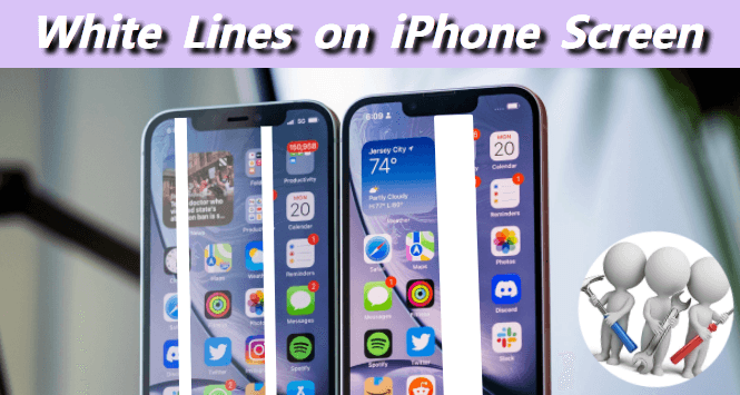 Fix White Lines on iPhone Screen