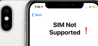why my sim not supported on iphone - imyfone fixppo