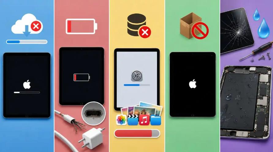 why your ipad stuck in boot loop