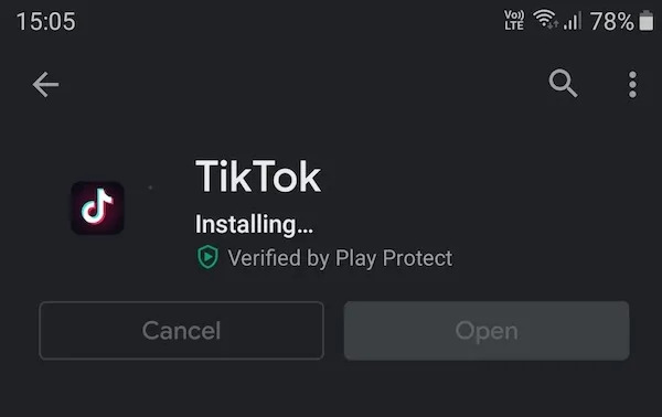 Install and Reinstall TikTok