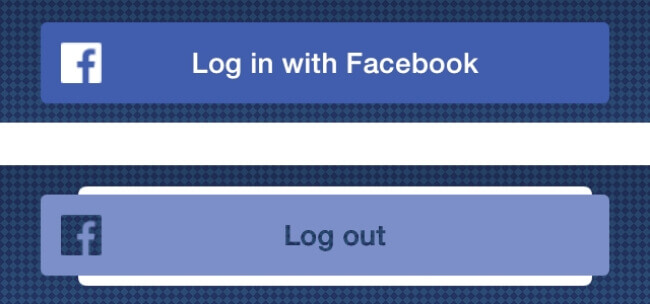 Log out and Re-login Facebook