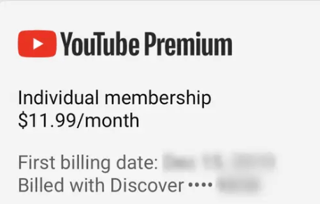 Check YouTube Premium Membership