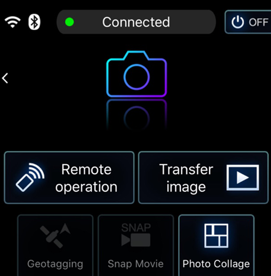 panasonic image app transfer image