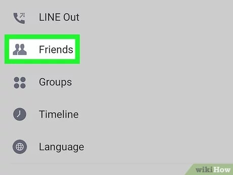 delete friend in line with one click