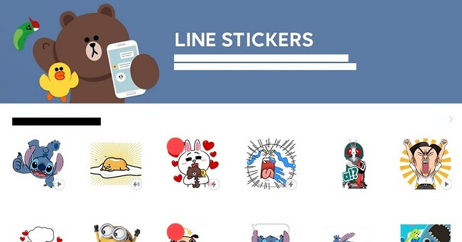 line sticker