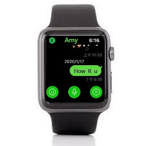 Apple watch call online notification