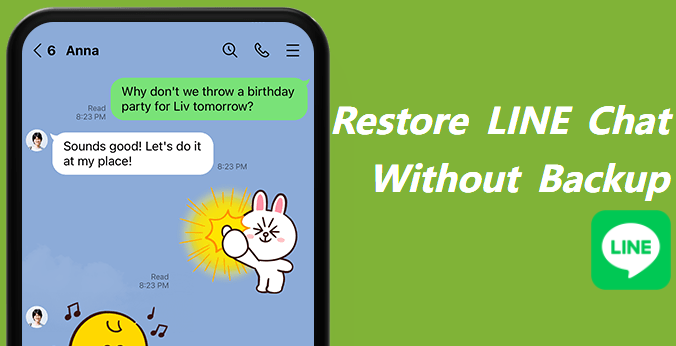 restore line chat without backup
