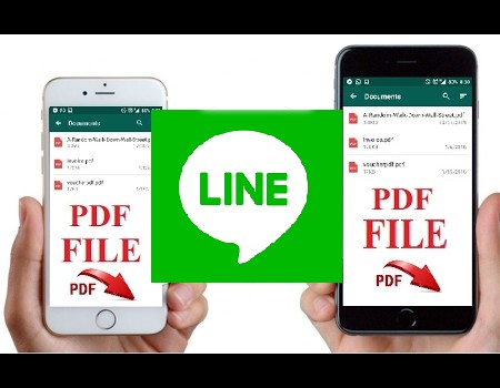 share pdf between smartphones