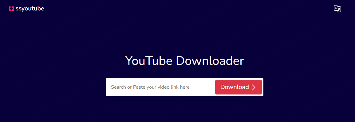 youtube downloader ssyoutube