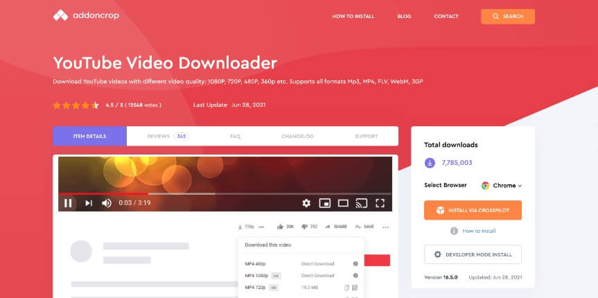 youtube 4k video downloader chrome